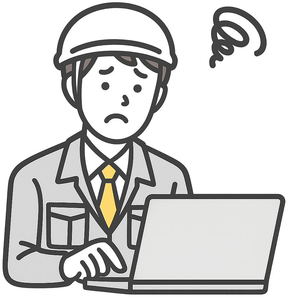 地図作成の手間